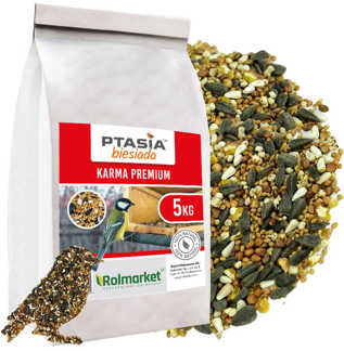 Bogata zimowa karma dla ptaków dzikich (nasiona oleiste) Ptasia Biesiada™ Premium 5kg