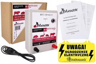 Elektryzator sieciowy Matador MTR10000 na dziki, bydło, owce i jelenie 10 Jule