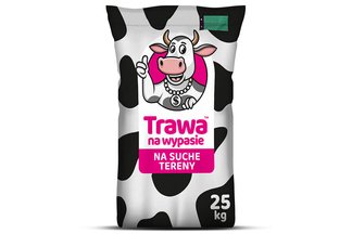 Trawa pastewna, mieszanka na tereny suche "Trawa na Wypasie" 25kg