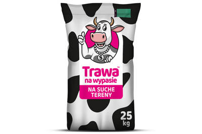 Trawa pastewna, mieszanka na tereny suche "Trawa na Wypasie" 25kg